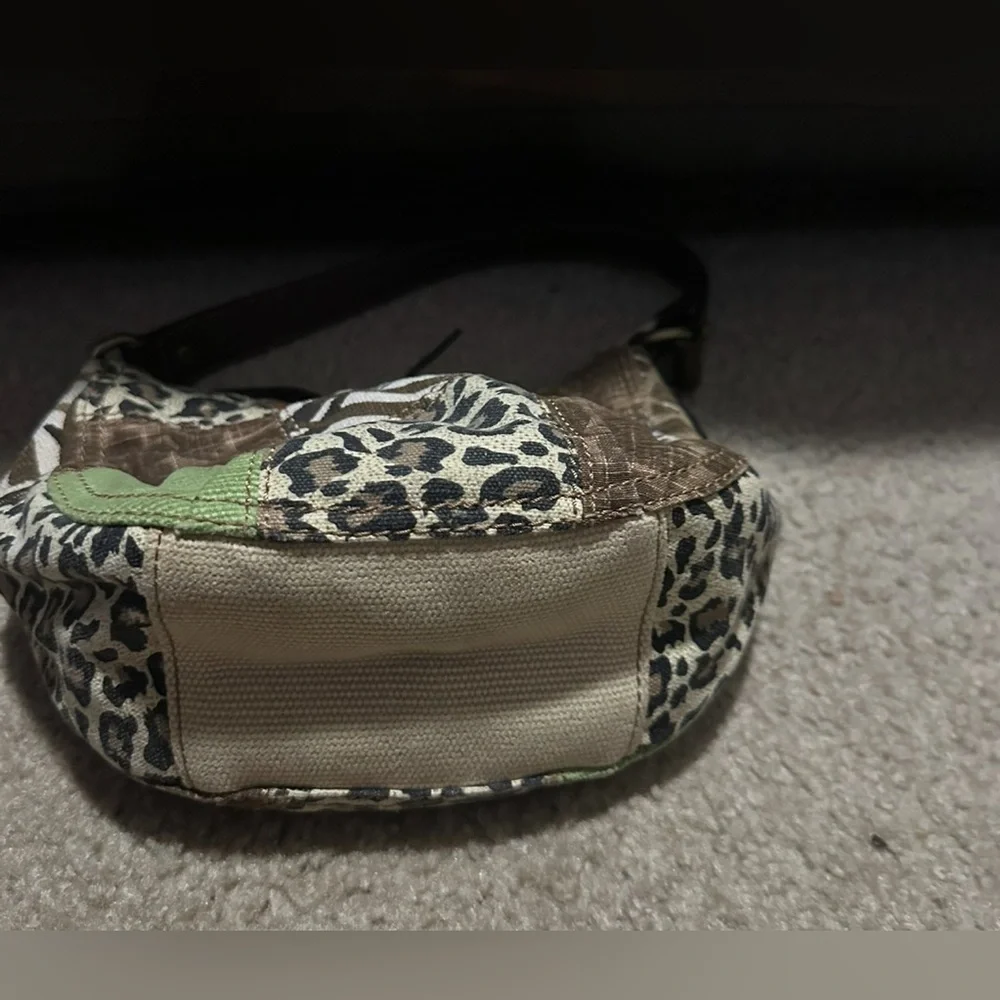 VINTAGE FOSSIL HACIENDA SHOPPER HANDBAG - Picture 2 of 4